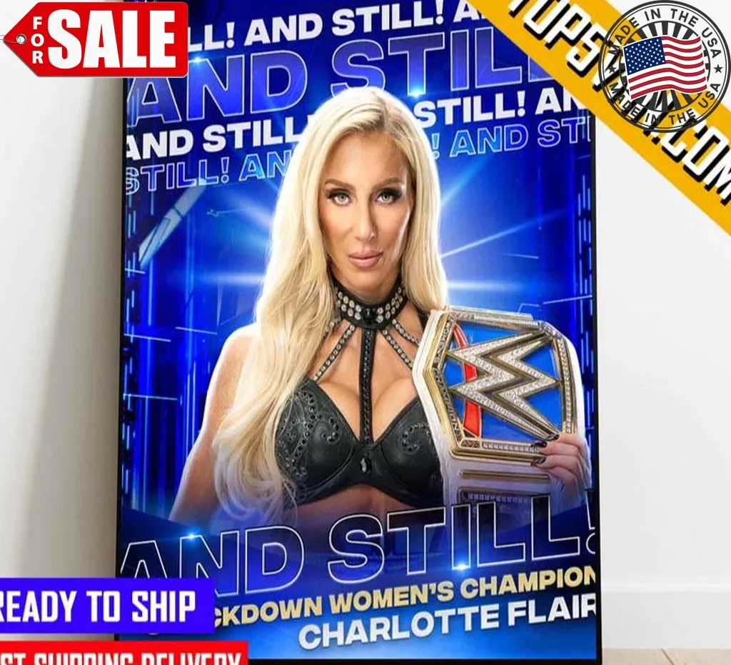 Vote Shirt Congratulations Charlotte Flair And Still Smackdown Womens Champions Poster Unisex Tshirt