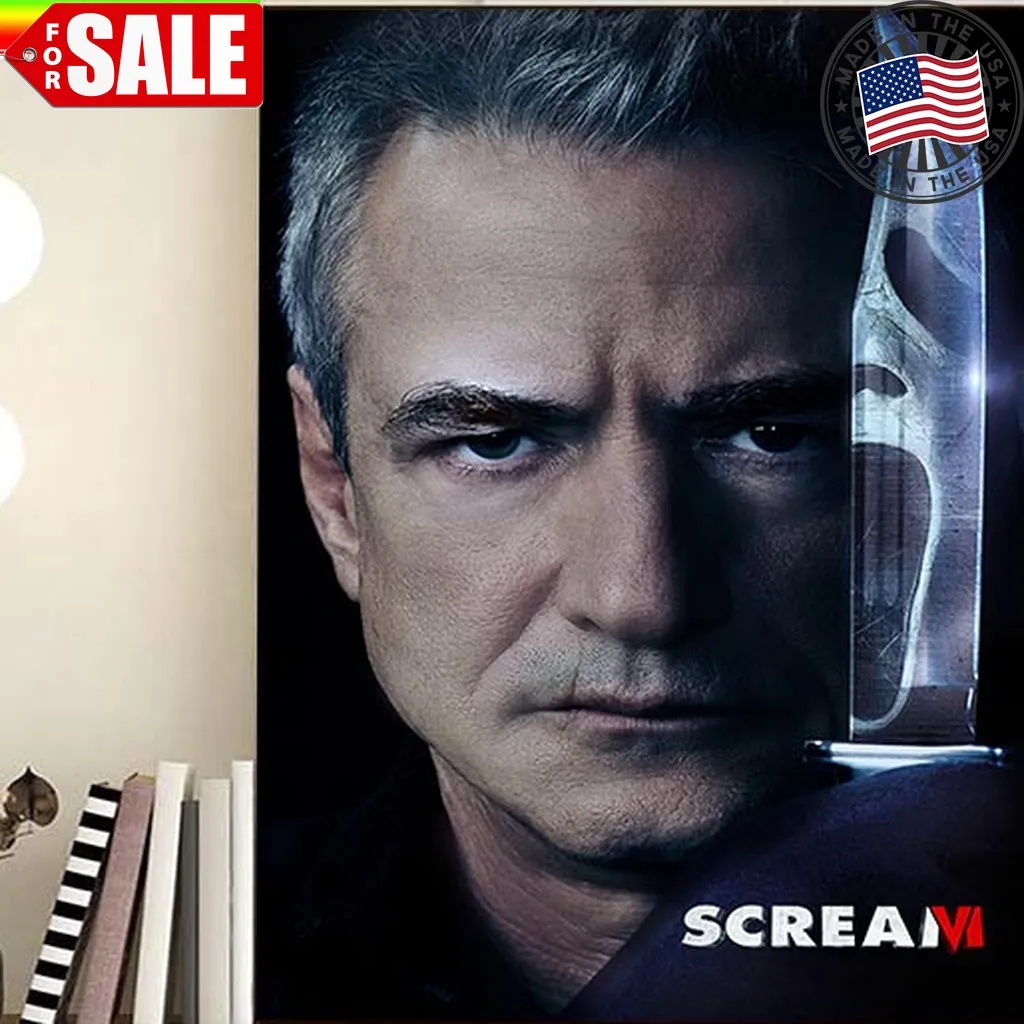 Oh Dermot Mulroney As Detective Bailey In The Scream Vi Movie Home Decor Poster Size up S to 4XL