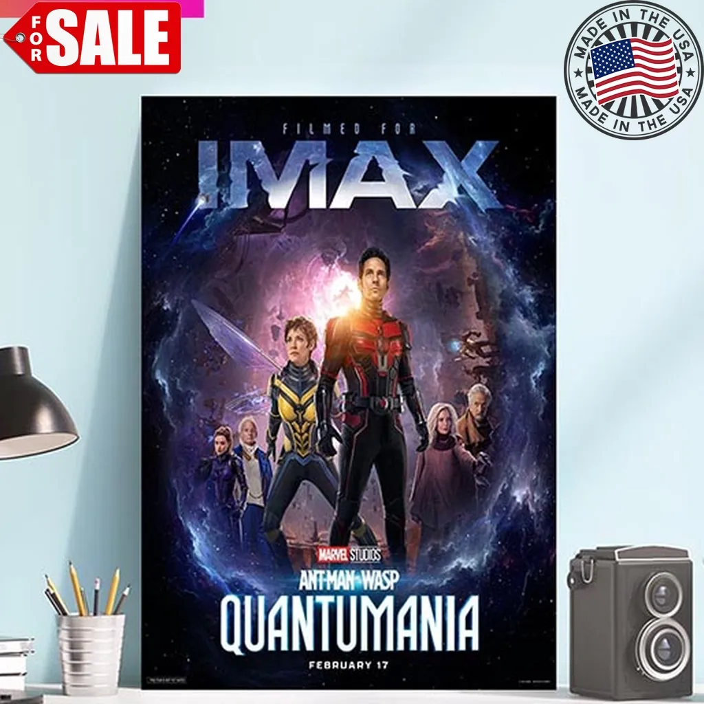 Top Exclusive Imax Artwork For Marvel Studios Ant Man And The Wasp Quantumania Home Decorations Poster Plus Size