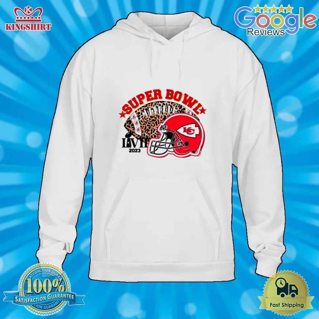 Kansas City Chiefs Leopard Print Gameday Super Bowl 2023 Football Shirt