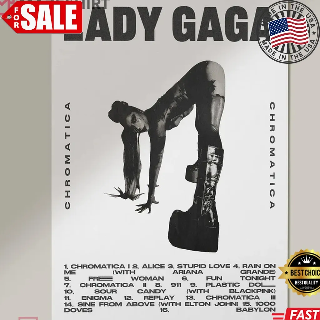 Lady Gaga Chromatica Full Track List Poster