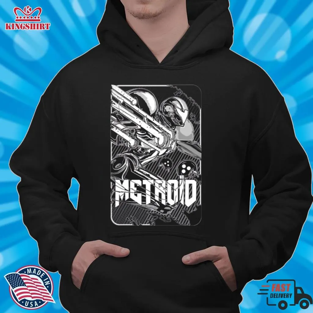 90S Game Art Super Metroid Shirt