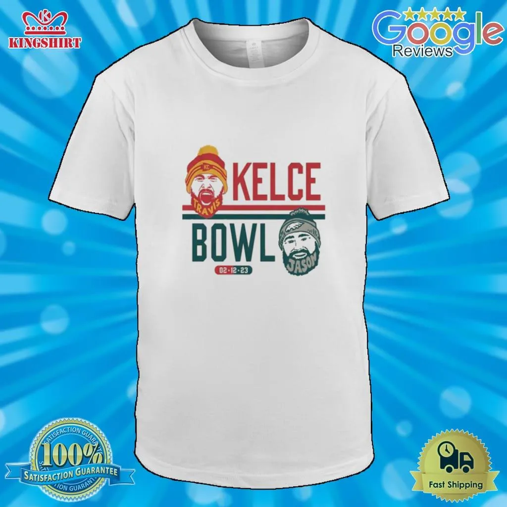 Kelce Bowl Super Bowl 2023 Trending Football Shirt Unisex Tshirt