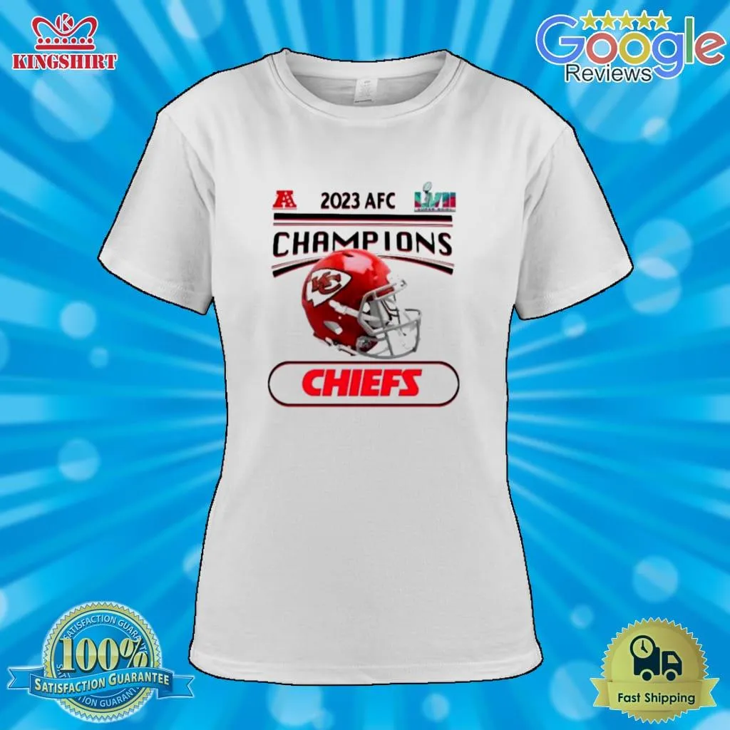 Kansas City Chiefs Super Bowl Lvii 2023 Afc Conference Champions Shirt Size up S to 4XL