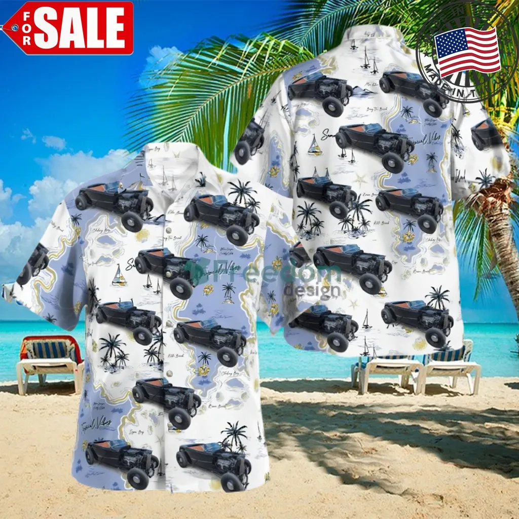 1932 Ford Roadster Tropical Best Gift Hawaiian Shirt Unisex Dad