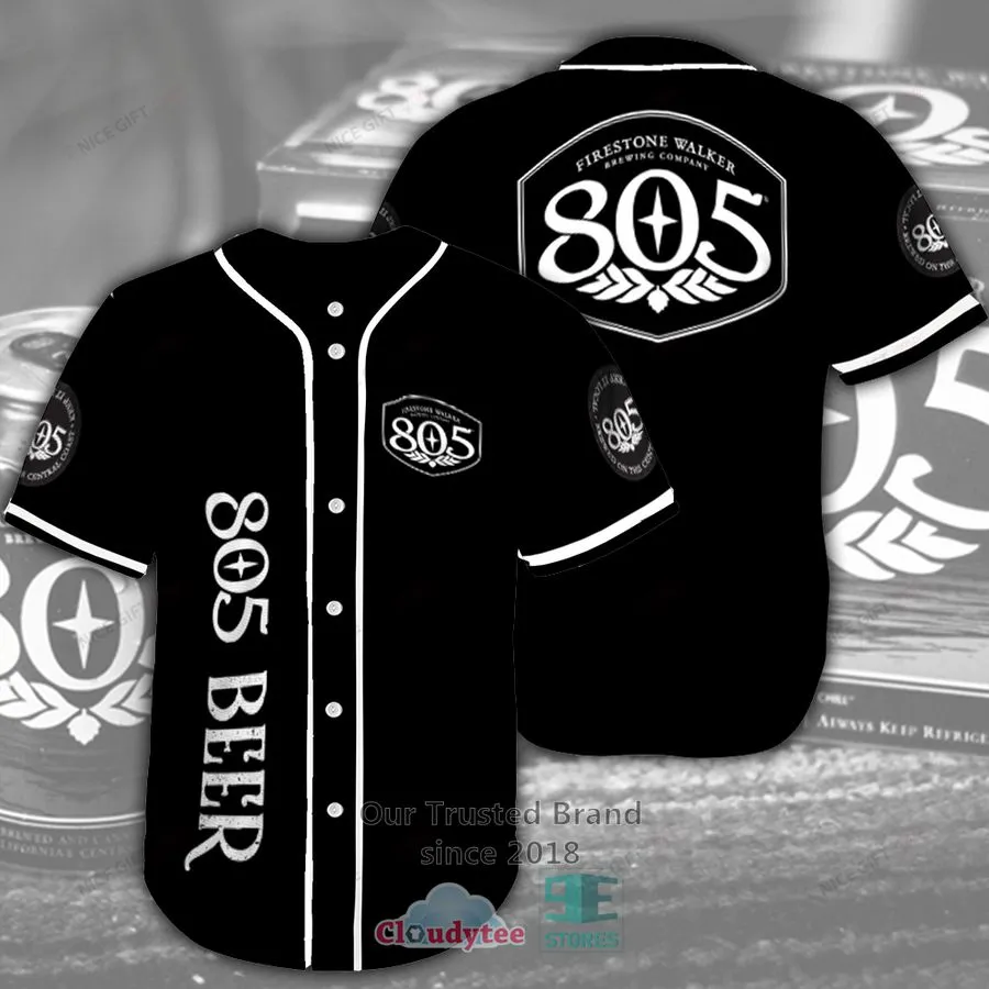 805 Beer Logo Baseball Jersey