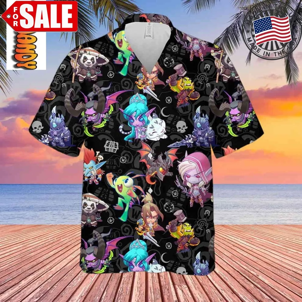 A Wow Cute Hawaiian Shirt Unisex