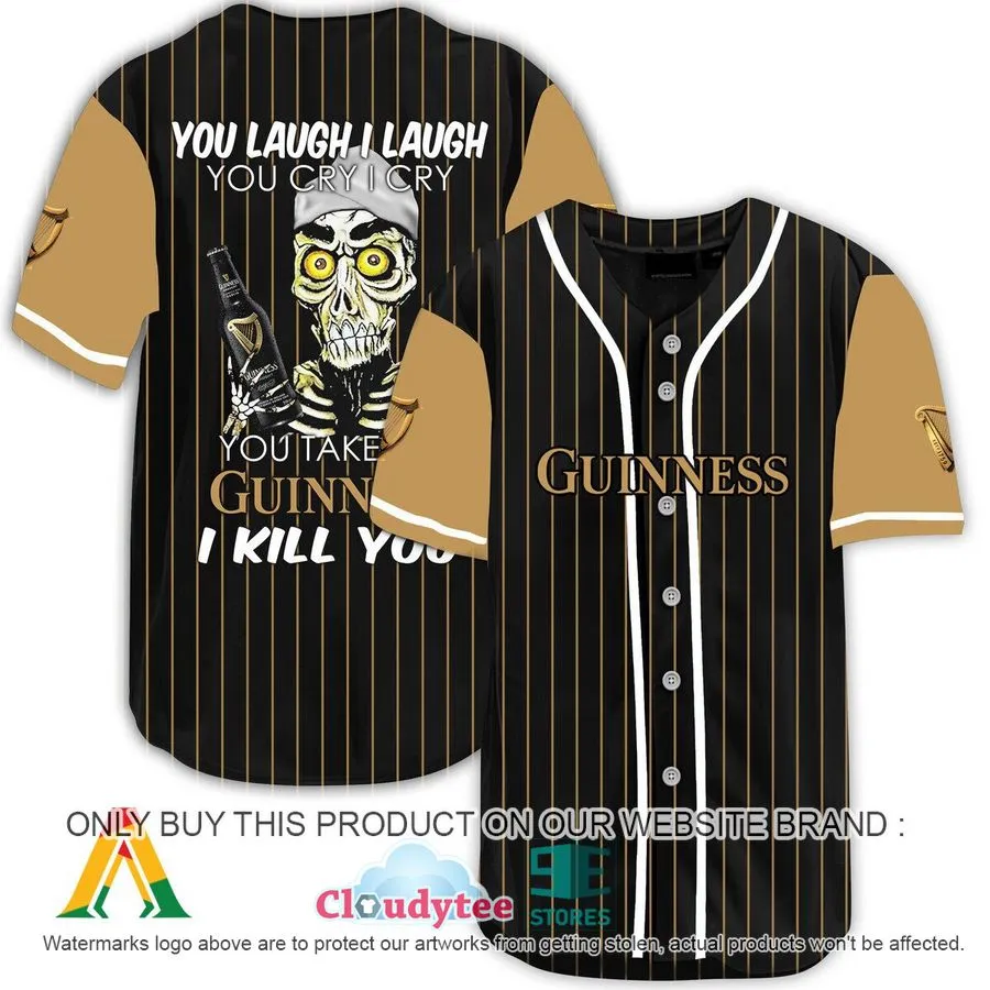 Achmed The Dead Terrorist You Laugh I Laugh You Take My Guinness Beer I Kill You Baseball Jersey