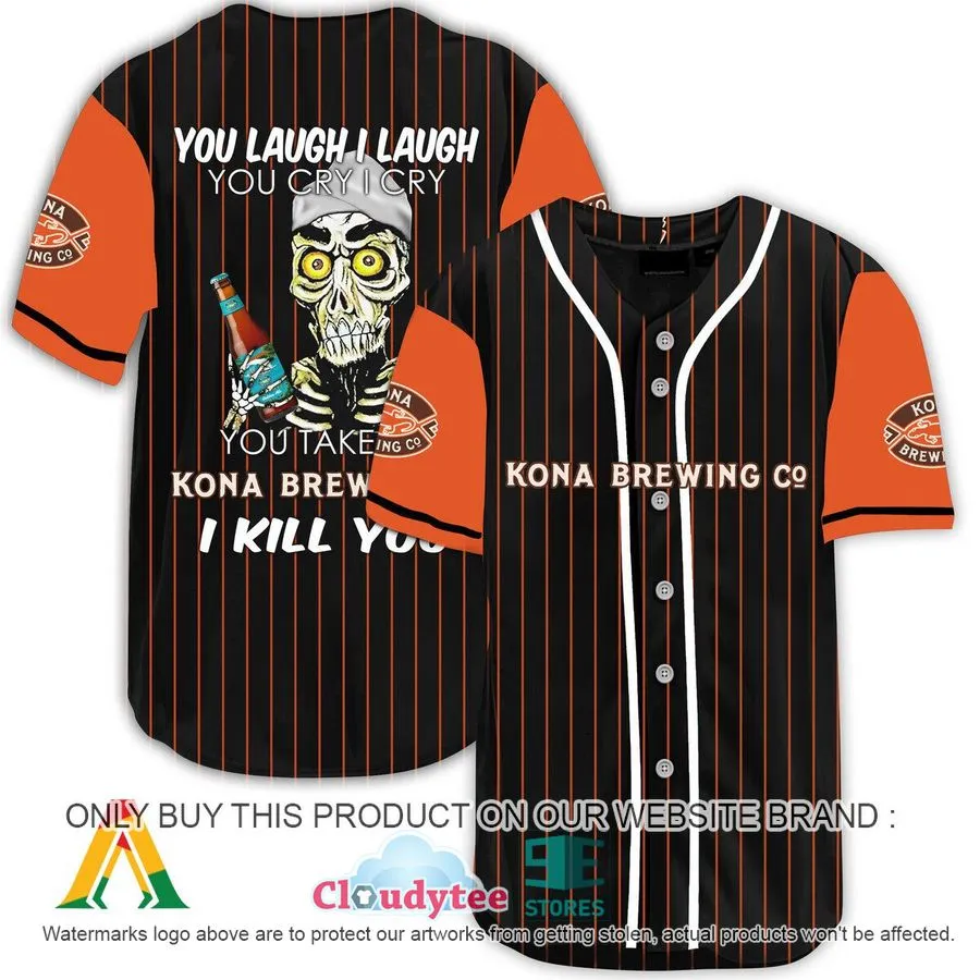 Achmed The Dead Terrorist You Laugh I Laugh You Take My Kona Brewing I Kill You Baseball Jersey Trending