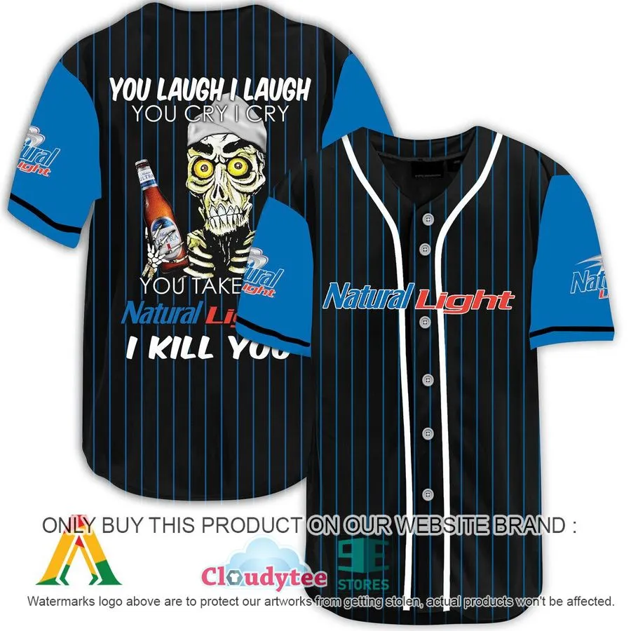 Achmed The Dead Terrorist You Laugh I Laugh You Take My Natural Light I Kill You Baseball Jersey