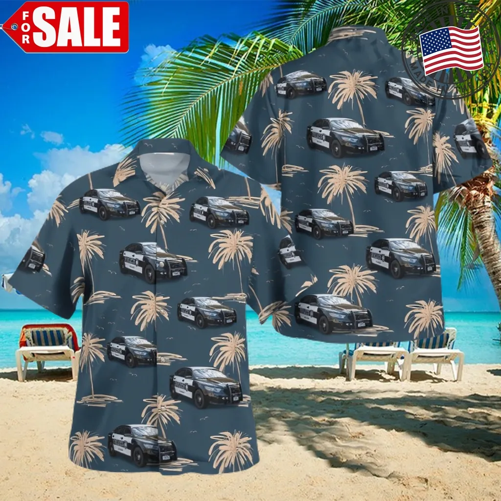 Albany New York Albany Police Department 2017 Ford Police Interceptor Hawaiian Shirt Plus Size