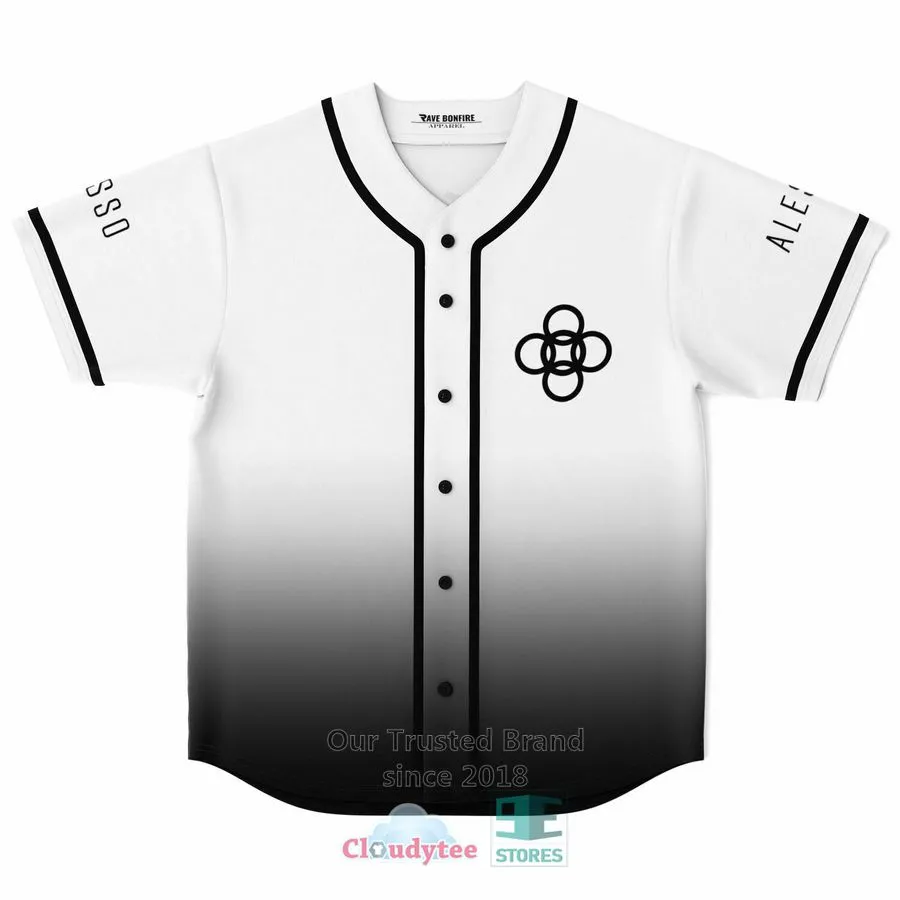 Alesso Logo If I Lose Myself Tonight It'll Be You And I Baseball Jersey Trending