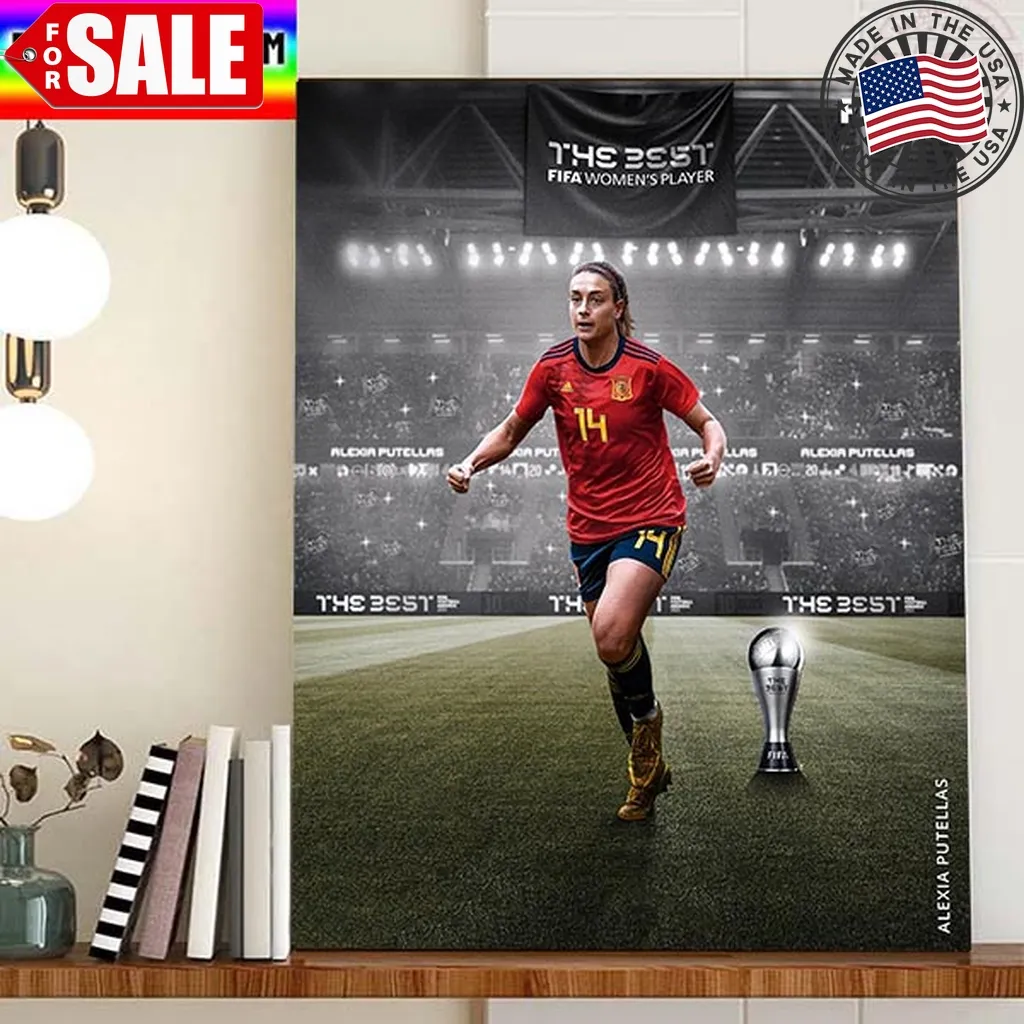 Alexia Putellas Winner The Best Fifa Womens Player 2022 Home Decor Poster Canvas Trending