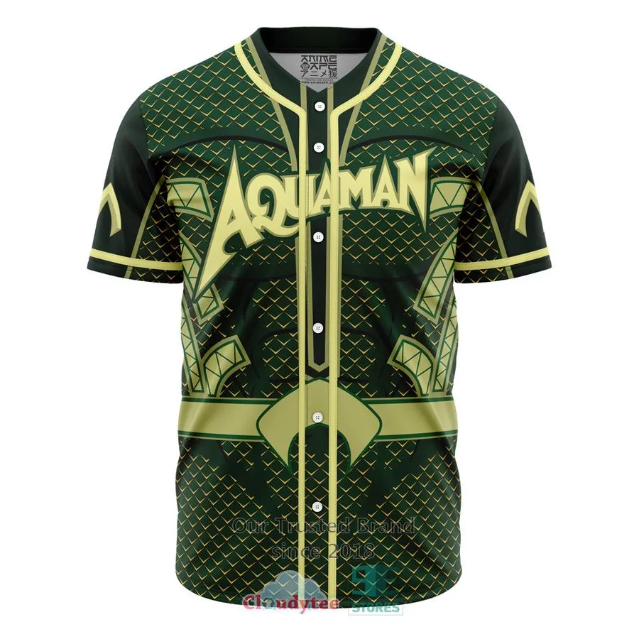 Aquaman Dc Comics Baseball Jersey