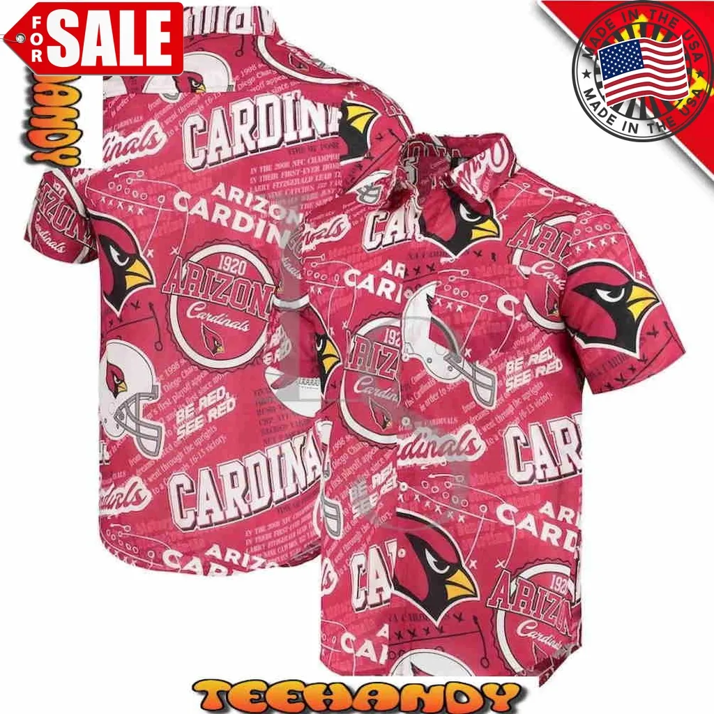 Arizona Cardinals Be Red Hawaiian Shirt Size up S to 5XL