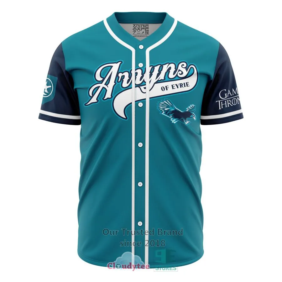 Arryns Of Eyrie Game Of Thrones Baseball Jersey Trending