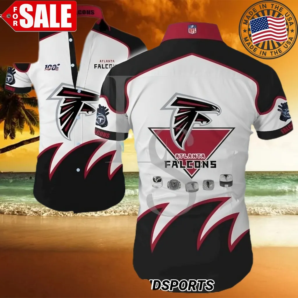 Atlanta Falcons 100Th Anniversary Hawaiian Shirt Unisex