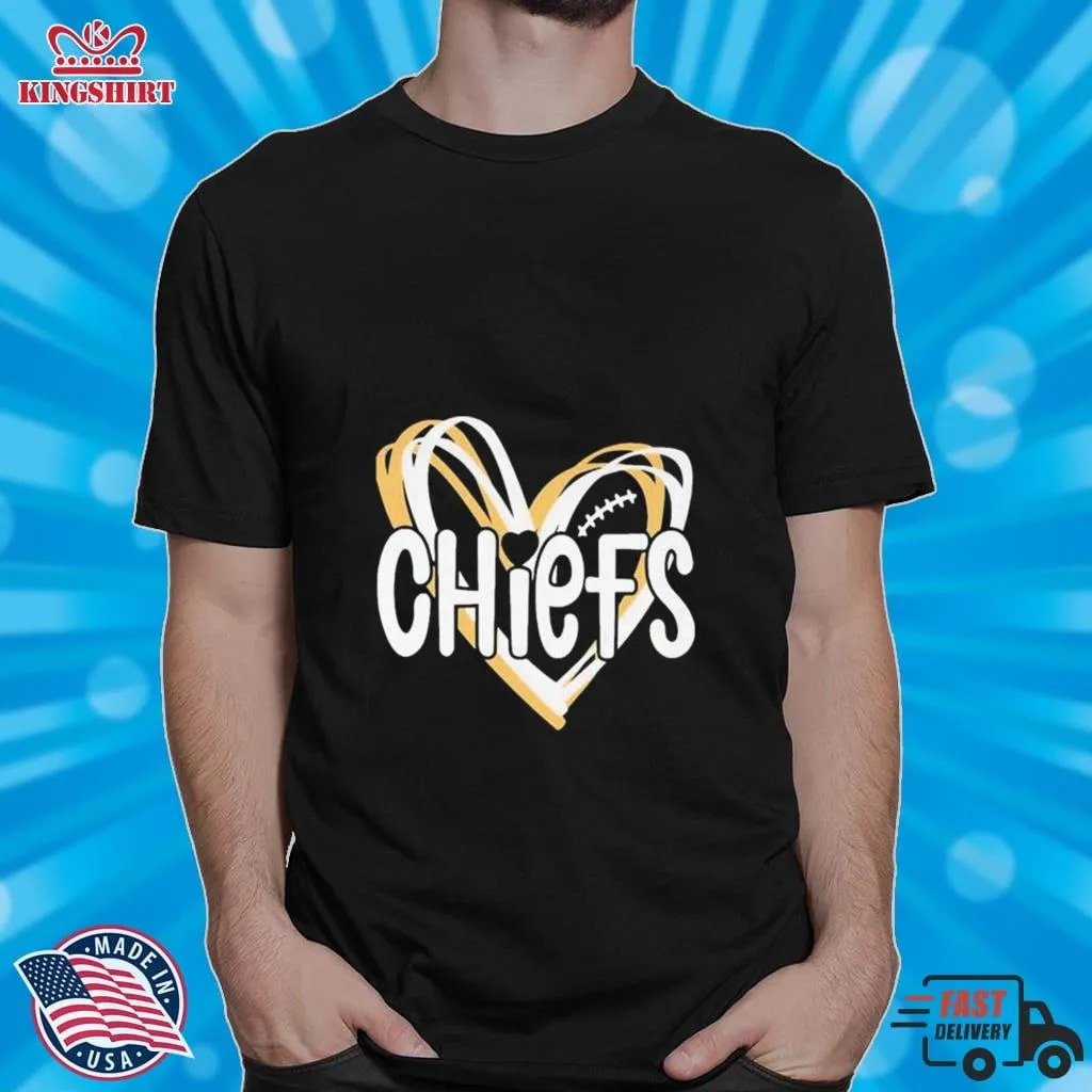 Heart Kansas City Chiefs Super Bowl Lvii Champions 2023 Shirt Plus Size