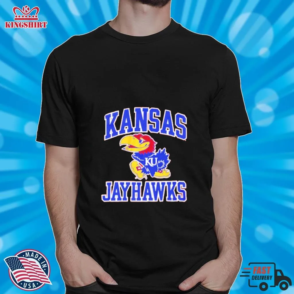 Jayhawks Kansas University Shirt Plus Size