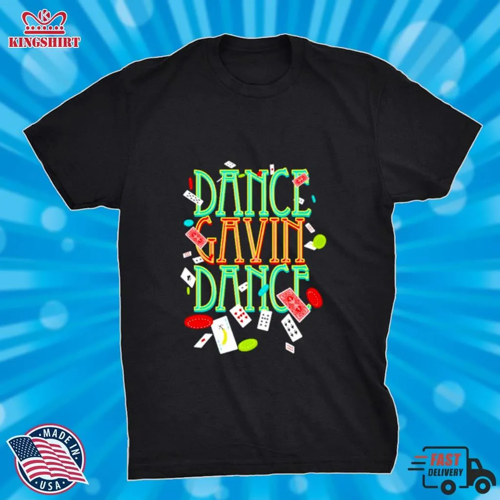 Dance Gavin Dance Store Jackpot Poker Shirt