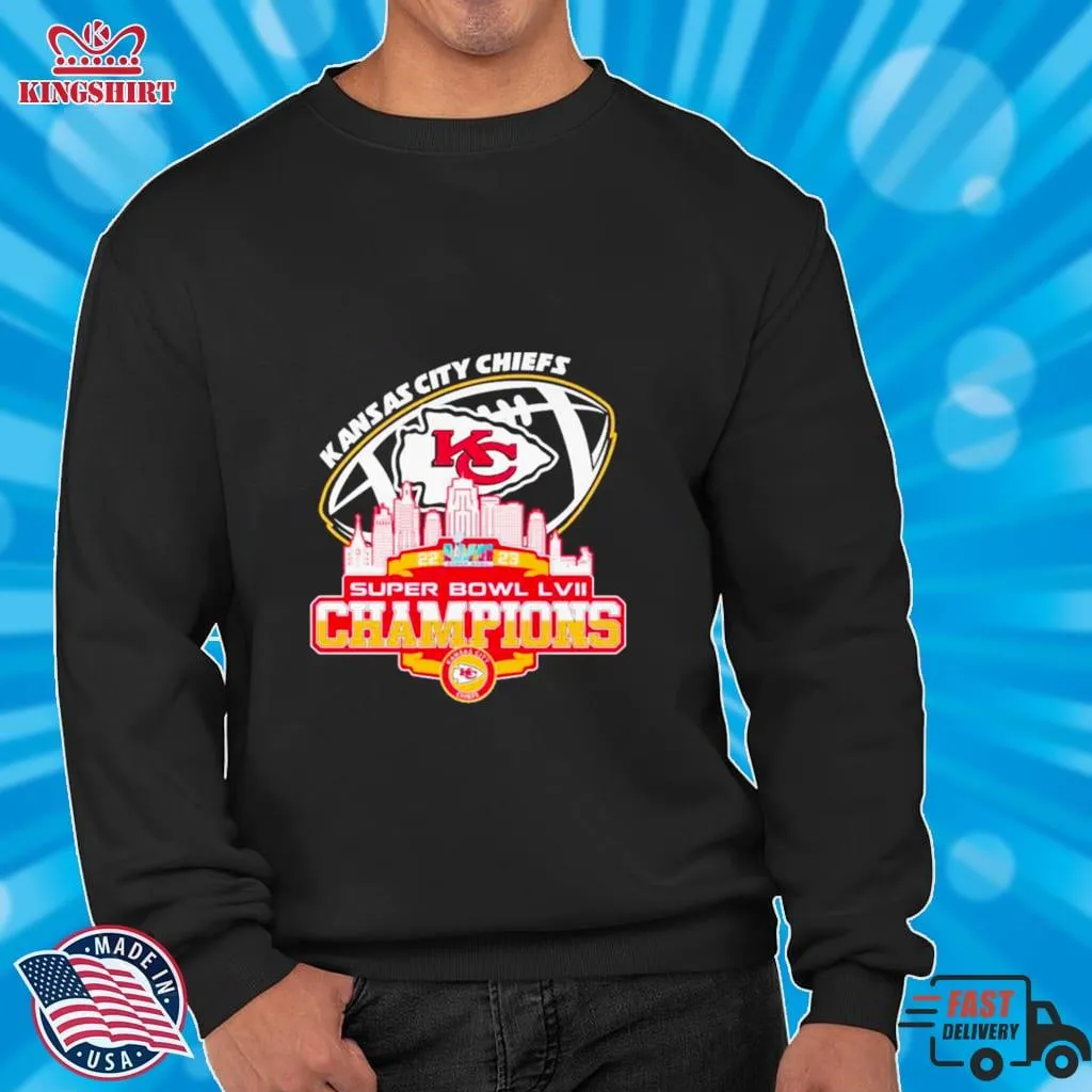 Kansas City Chiefs 2023 Super Bowl Champions Kansas City Chiefs Shirt Unisex Tshirt