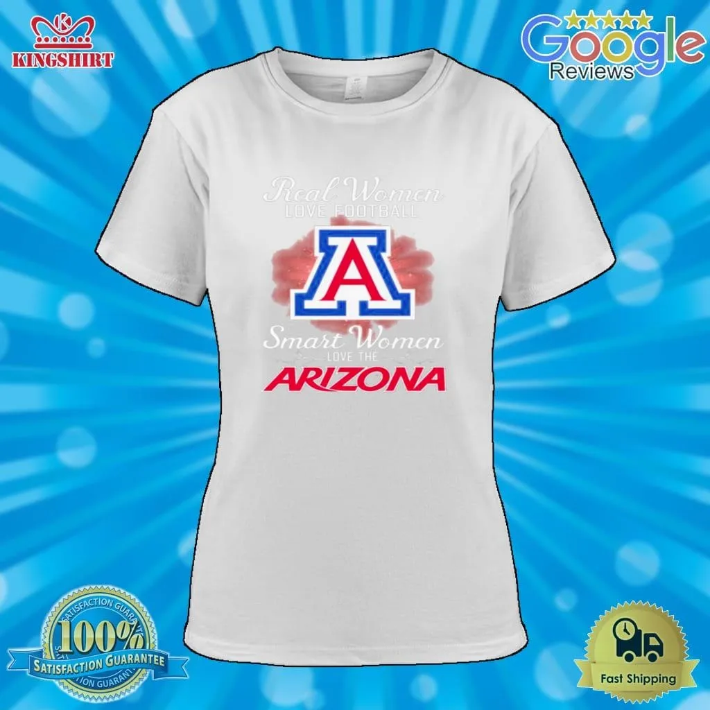 Real Women Love Football Smart Women Love The Arizona Wildcats 2023 Logo Shirt Unisex Tshirt Football,Aunt