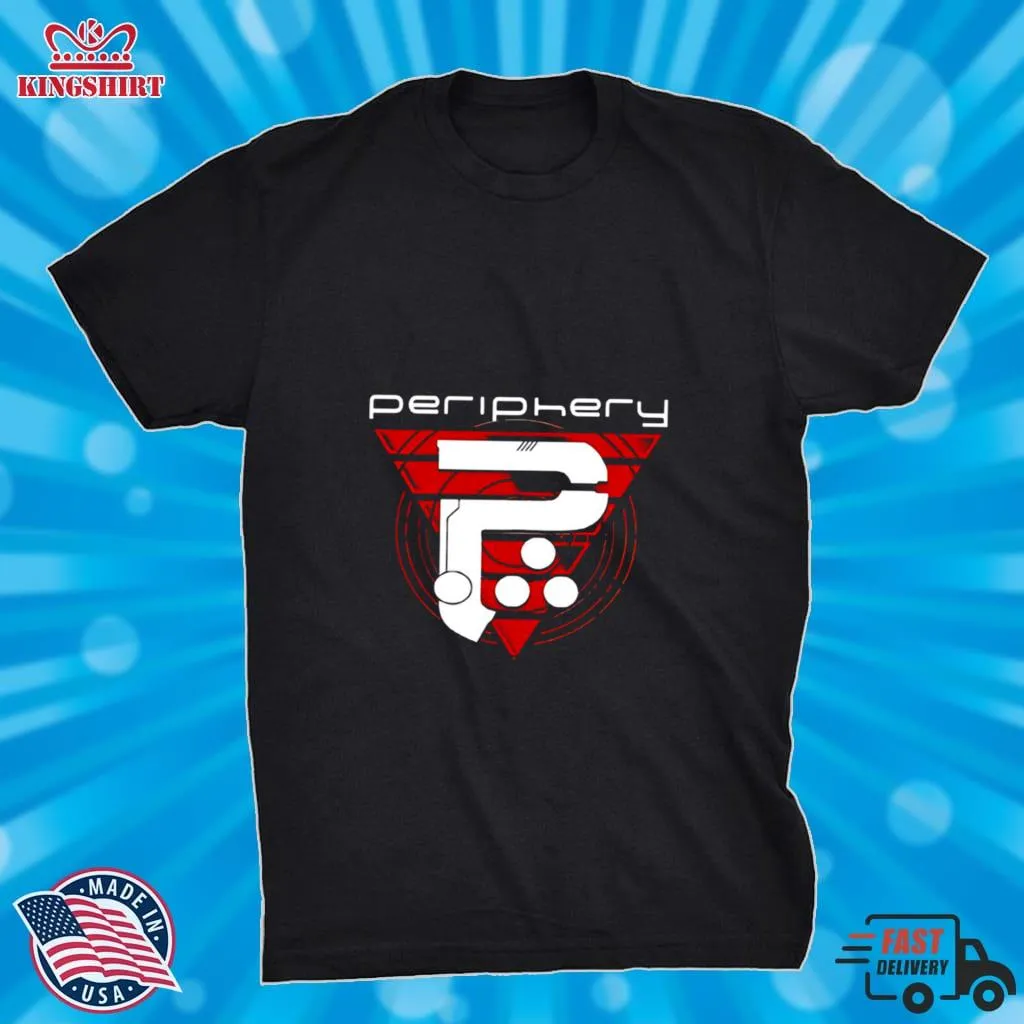 Red Triangle P Periphery Motionless Shirt Size up S to 4XL Dad