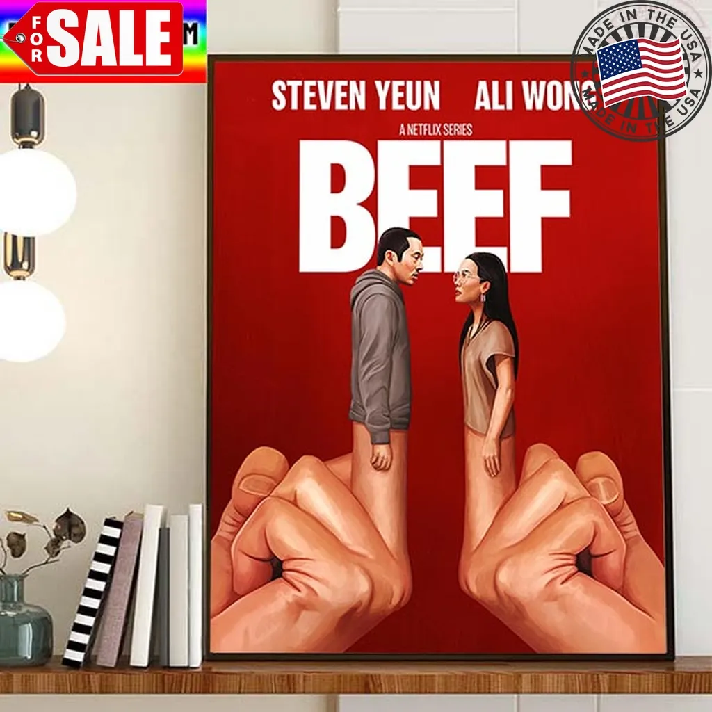 Beef Is A Netflix Series With Starring Steven Yeun And Ali Wong Home Decor Poster Canvas Trending