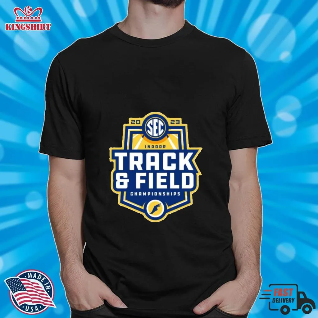 2023 Sec WomenS Indoor Track & Field Championship Logo Shirt