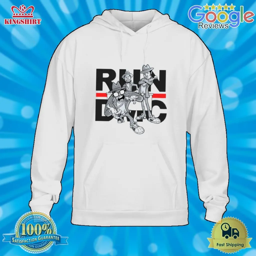 Cartoon Fanart Run Dmc Rap Band Shirt