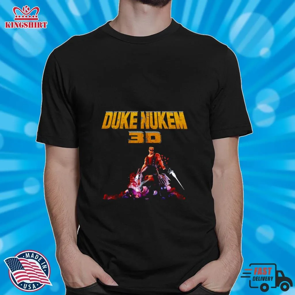 Duke Nuken 3D Wolfenstein 3D Shirt