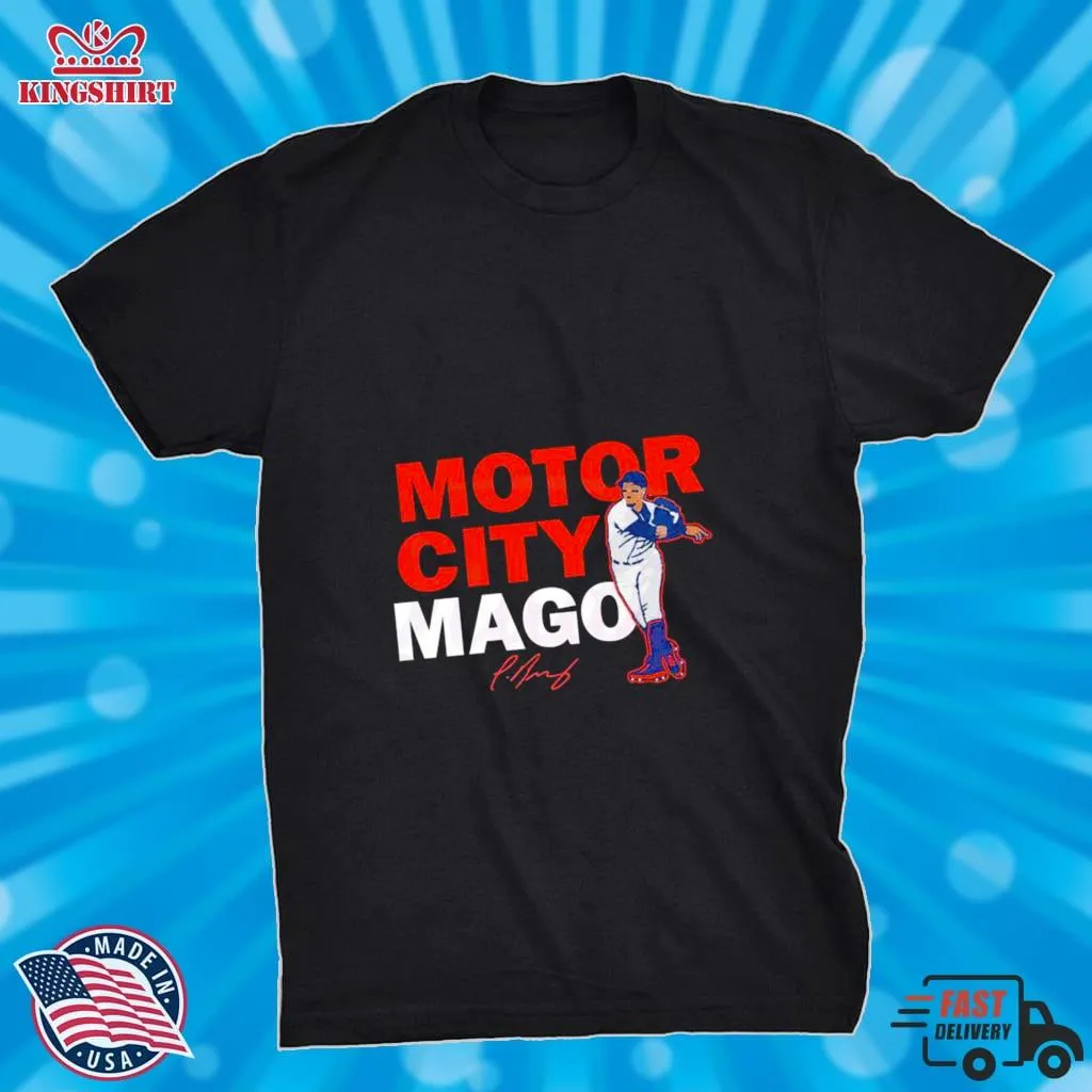 Javier Bez Motor City Mago Shirt Size up S to 4XL