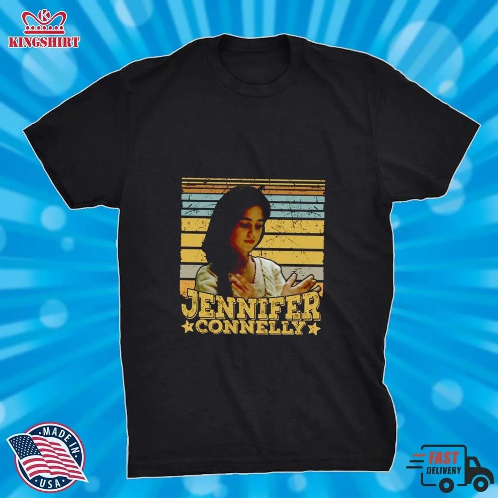 Jennifer Connelly Once Upon A Time In America Chiffon Top Shirt Size up S to 4XL