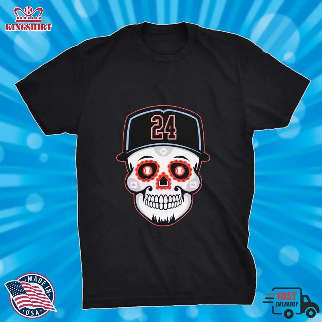 Miguel Cabrera 24 Sugar Skull Detroit Shirt Size up S to 4XL Dad