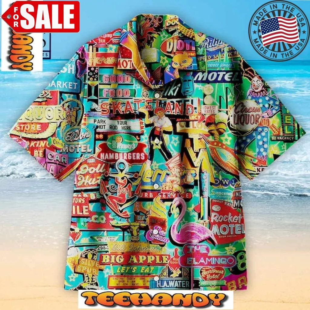 Brand In America Hawaiian Shirt Size up S to 5XL