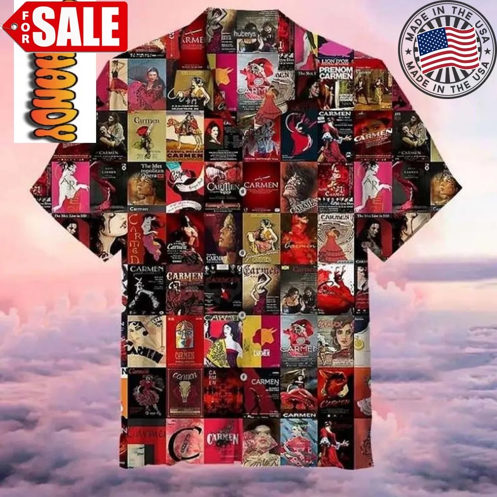 Carmen Opera Hawaiian Shirt Plus Size