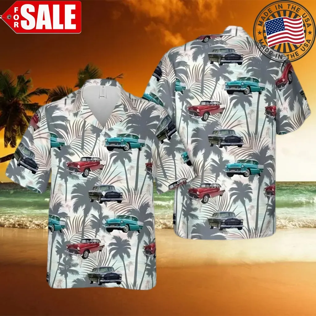 Chevrolet Bel Air 1955 Hawaiian Shirt Unisex