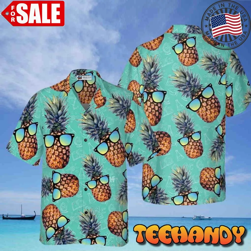 Chill Pineapple Teacher Hawaiian Shirt Size up S to 5XL