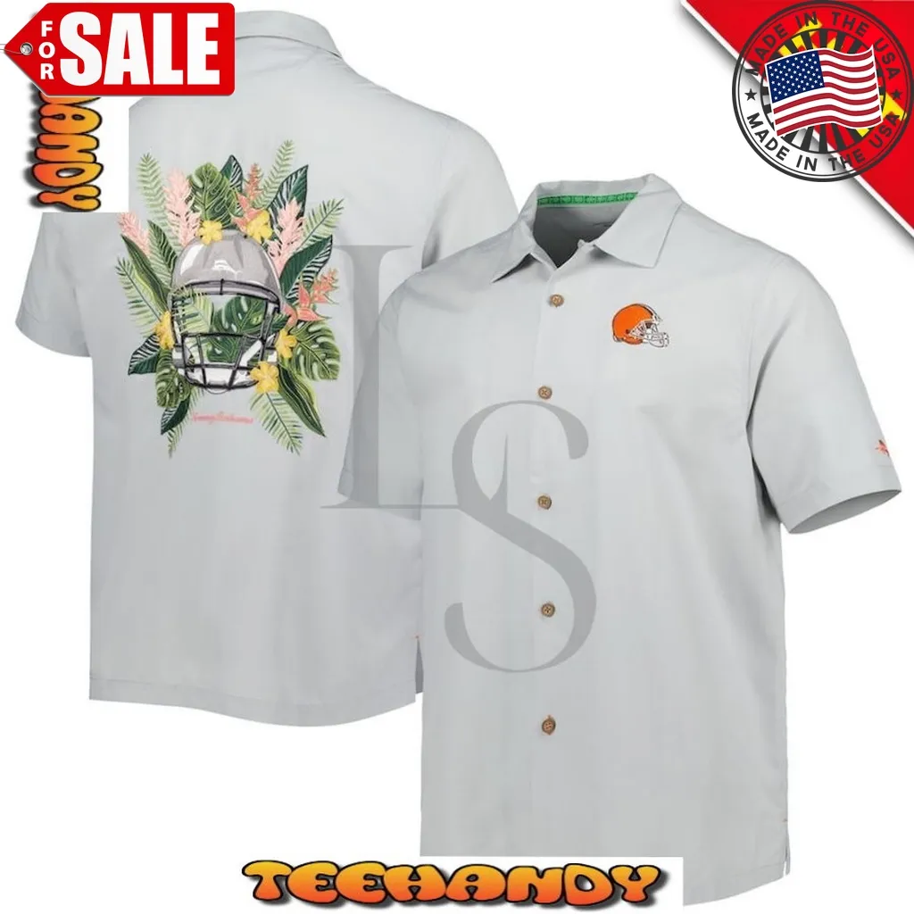 Cleveland Browns Print Swordfish Hawaiian Shirt Unisex