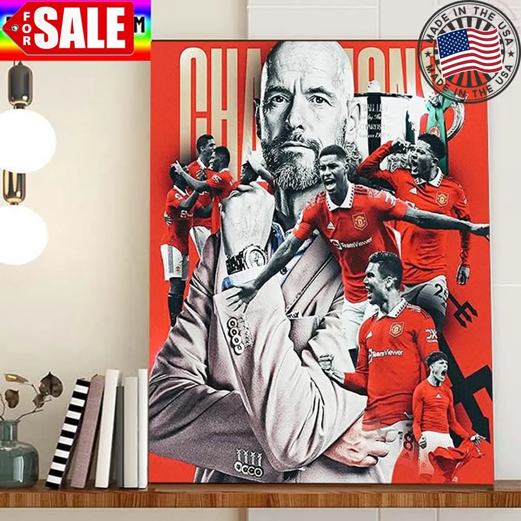 Congratulations To Manchester United Are 2023 Carabao Cup Champions Home Decor Poster Canvas Trending