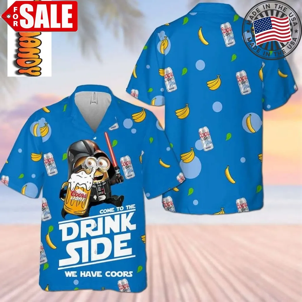 Coors Light Drink Side Hawaiian Shirt Plus Size