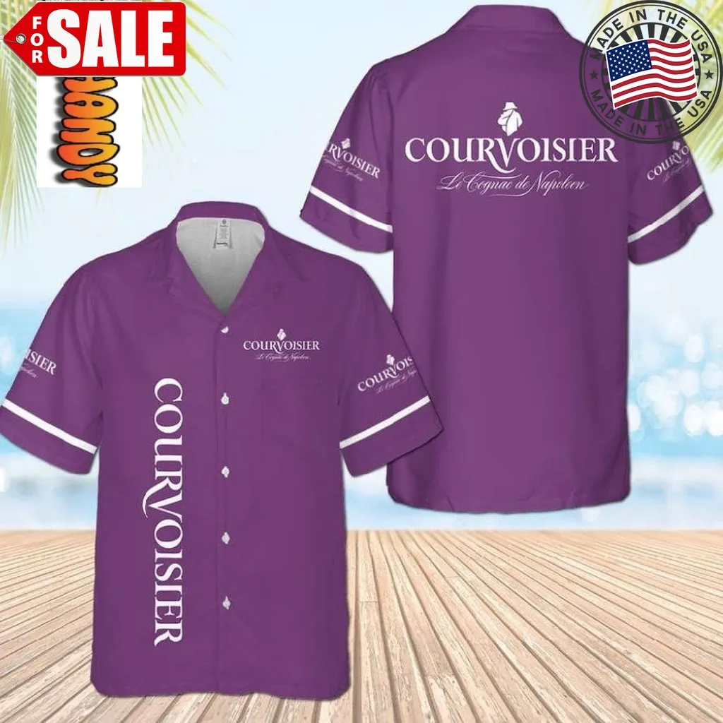 Courvoisier Cognac Hawaiian Shirt Unisex