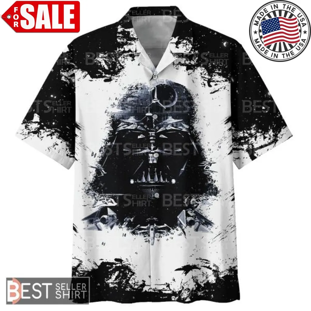 Darth Vader Grunge Style Star Wars Hawaiian Shirt Unisex