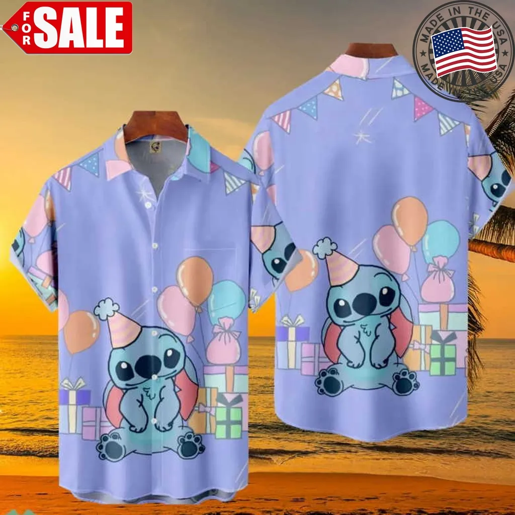 Disney Lilo And Stitch Hawaiian Shirt Unisex