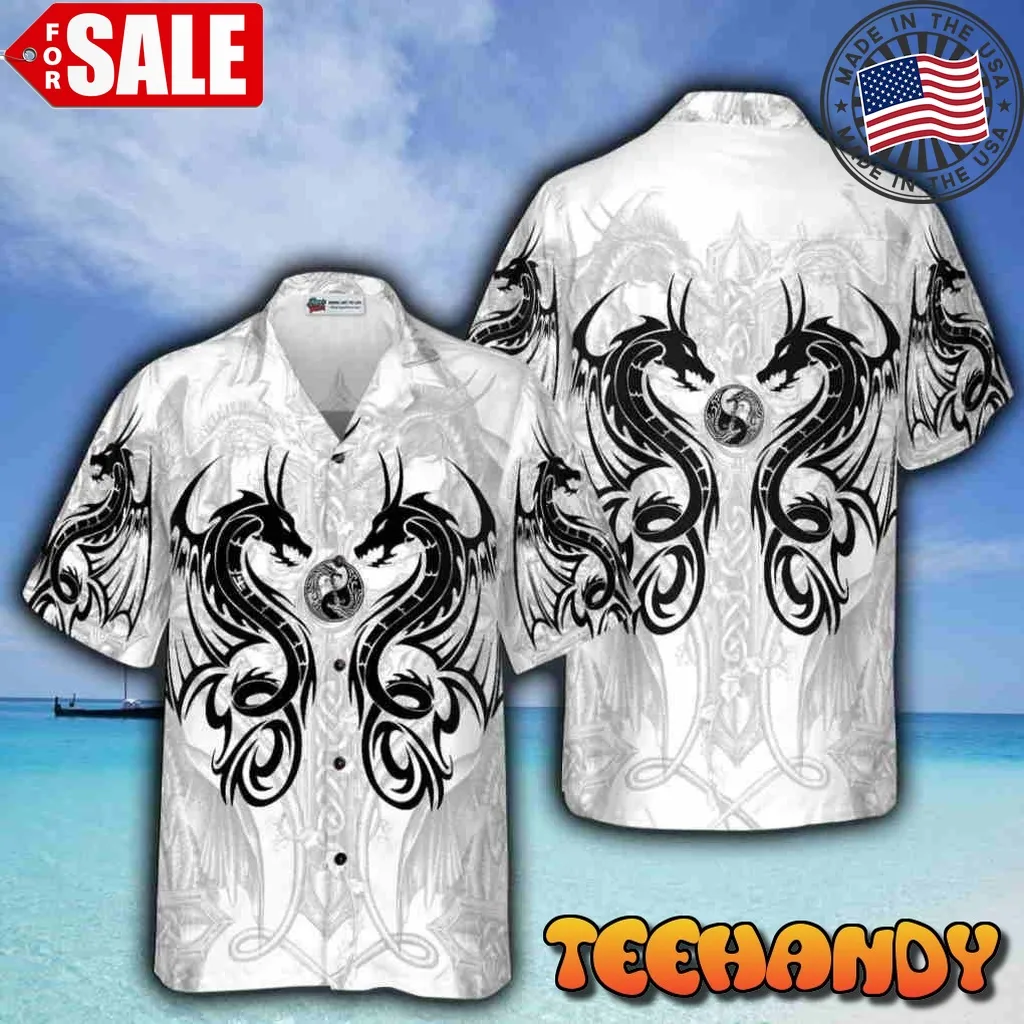 Dragon Tattoo Hawaiian Shirt Size up S to 5XL