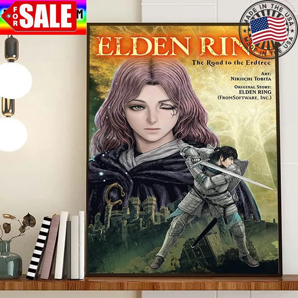 Elden Ring The Road To The Erdtree Vol 1 Home Decor Poster Canvas Trending