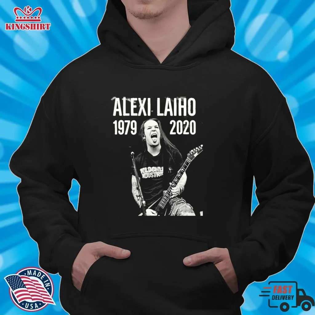Alexi Laiho Guitarist Composer Lead Vocalist Founding Band Death Shirt