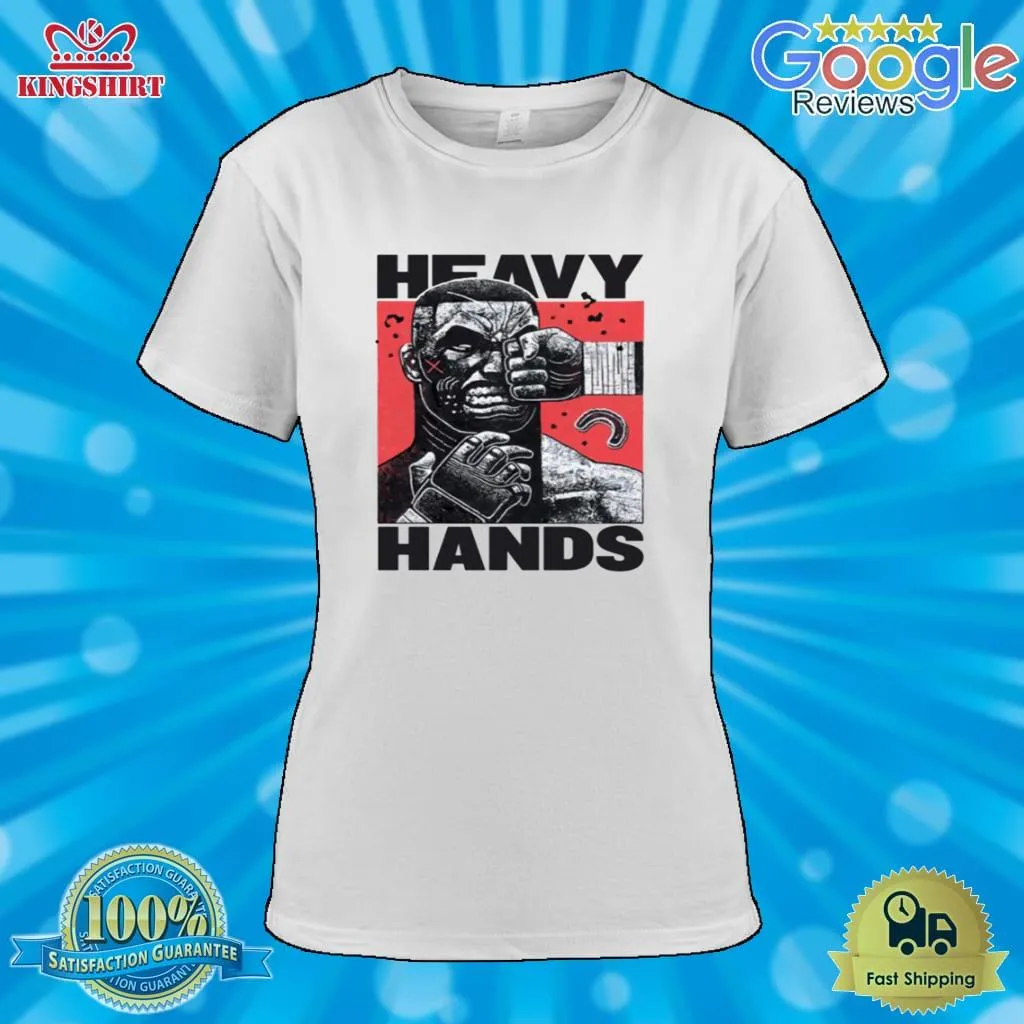 Heavy Hands Graphic 90S Game Shirt Plus Size
