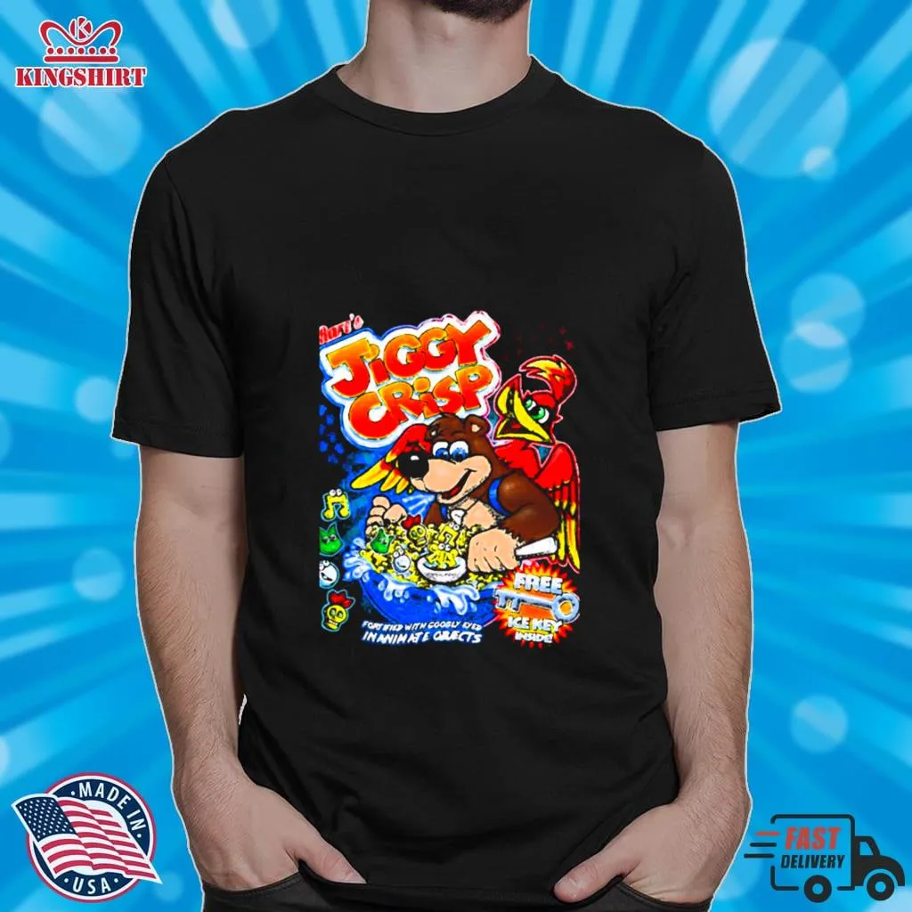 Jiggy Crisp Banjo & Kazooie Game Shirt