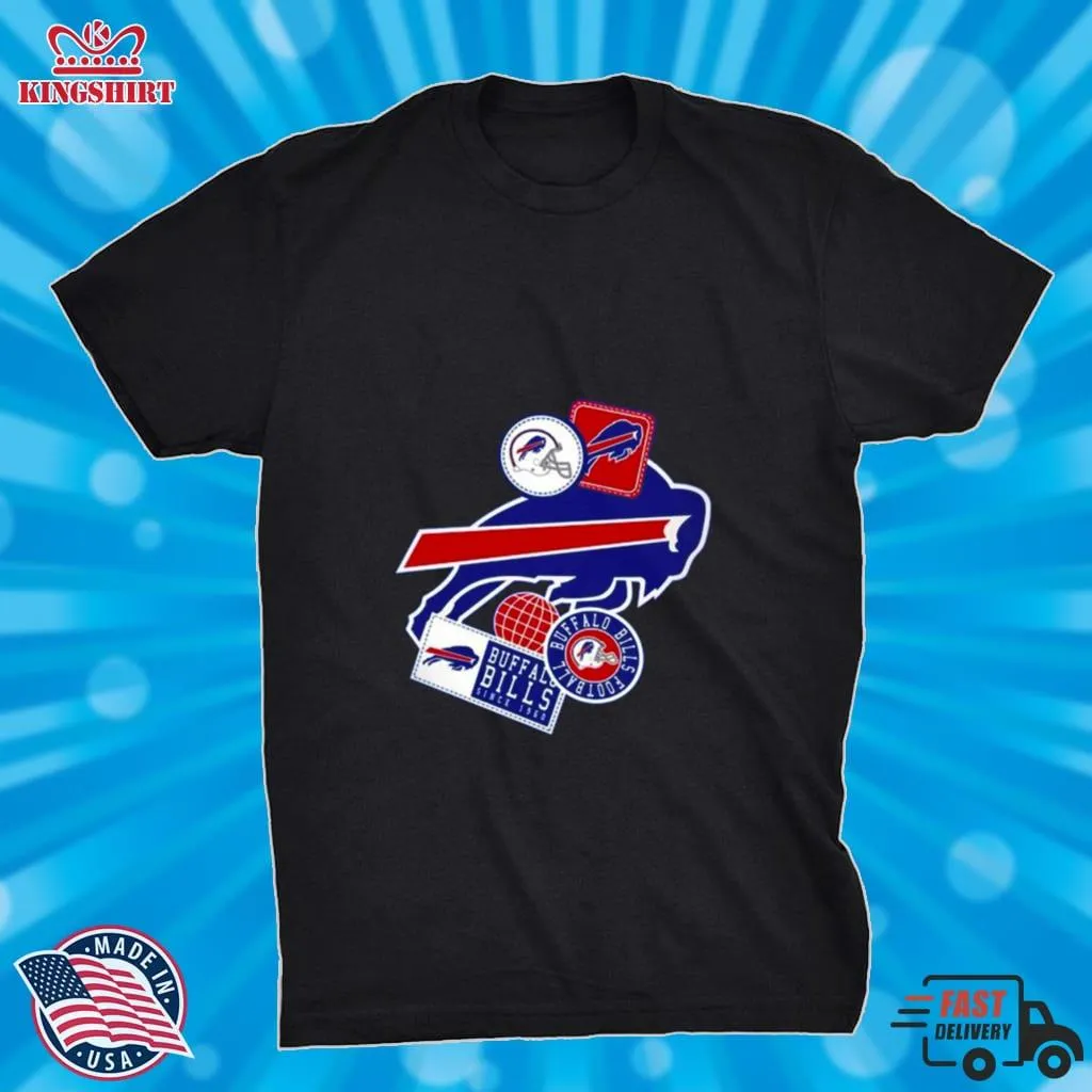 Buffalo Bills New Athletic Slub Front Knot Shirt